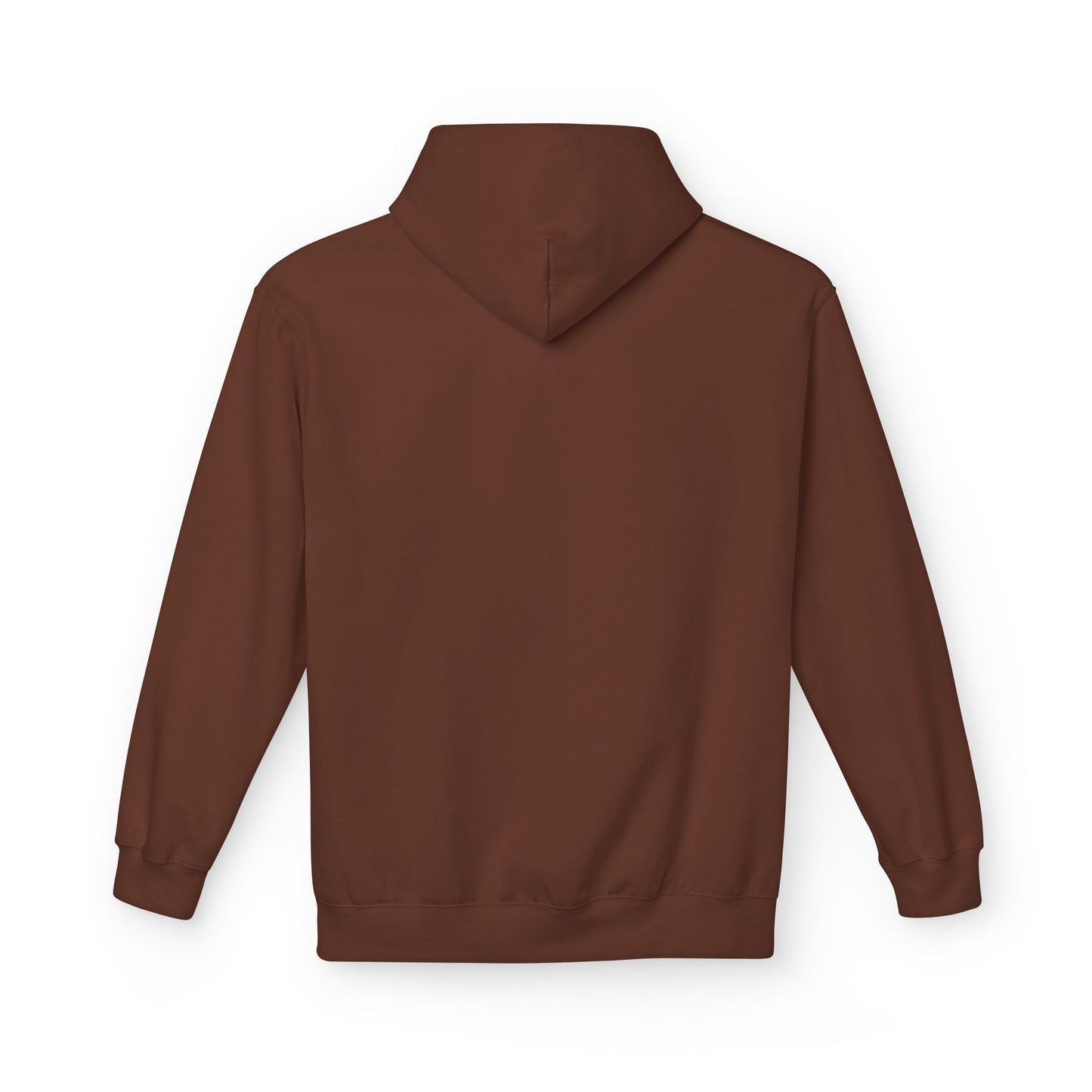 Hoodie — Minimal 'SWAF' Logo White Fleece Pullover