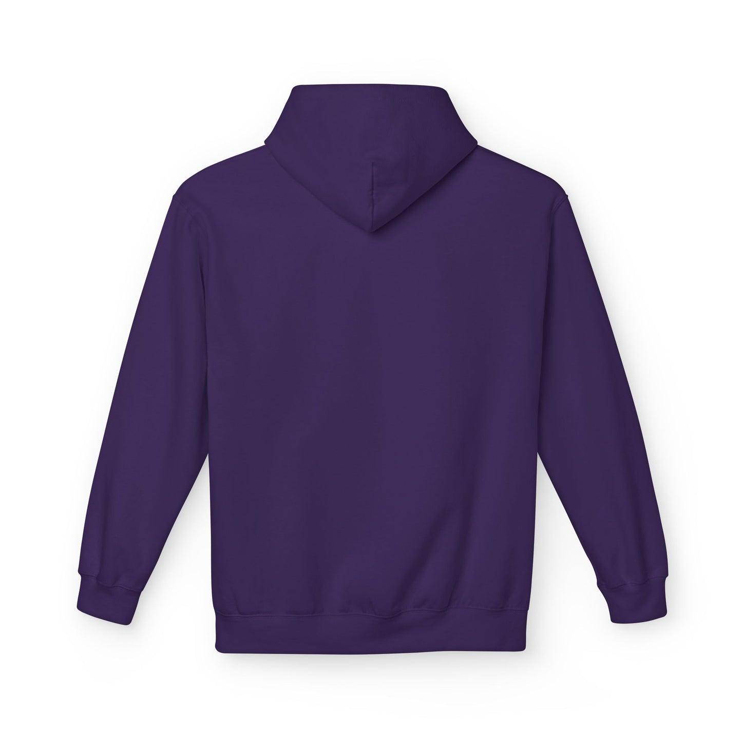 Hoodie — Minimal 'SWAF' Logo White Fleece Pullover
