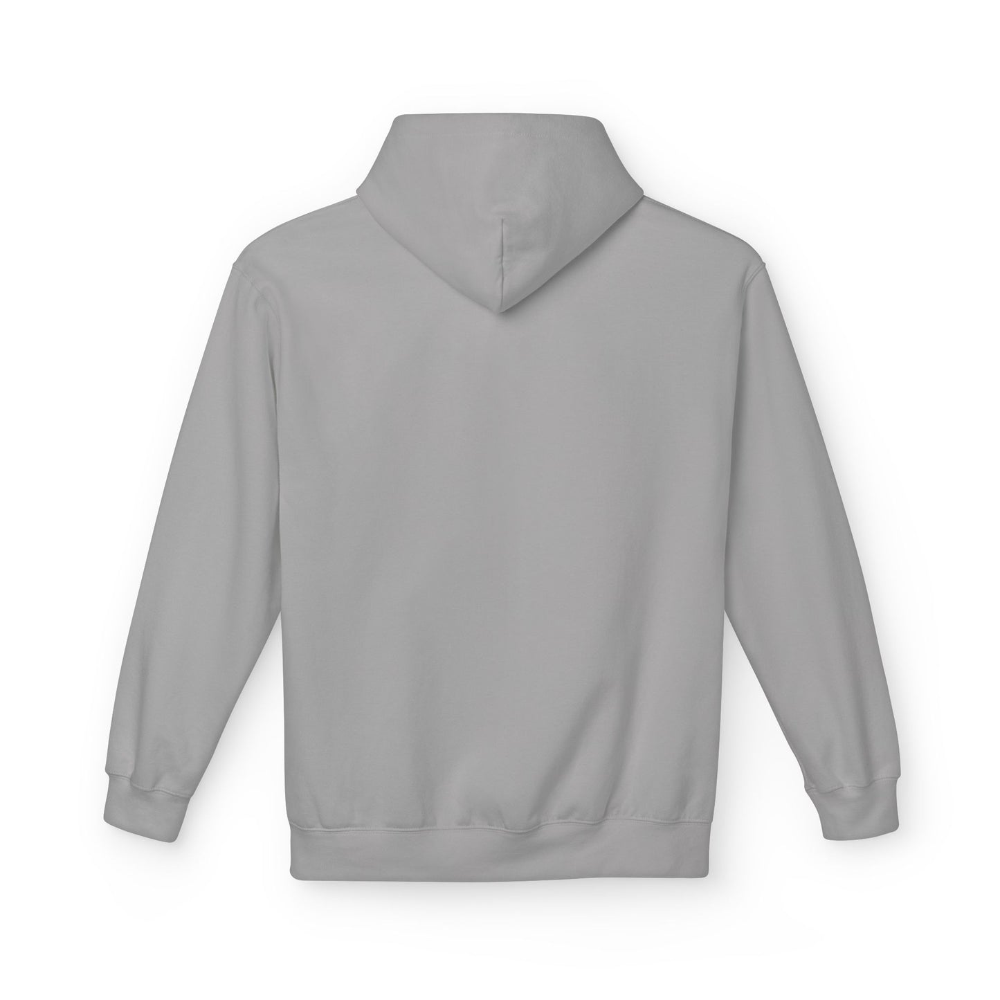 Hoodie — Minimal 'SWAF' Logo White Fleece Pullover